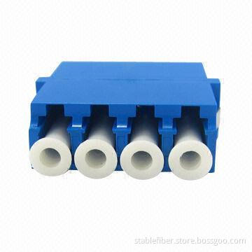 Fiber-optical Adapter with Metal/Plastic Body and 1000 Times Durability